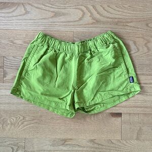 Patagonia Women's Vibrant Green Athletic Shorts